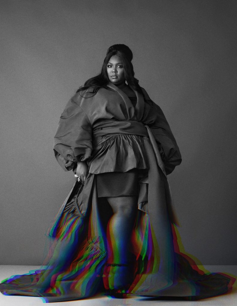 Lizzo for the December issue of British Vogue 2019